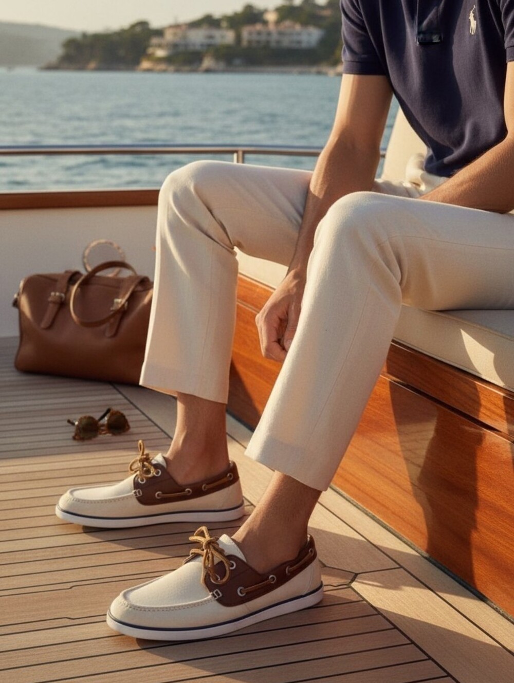Polo Ralph Lauren Rylander boat shoes